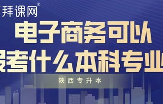 电子商务专业能考什么