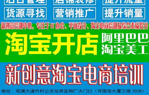 电子商务网店美工专业