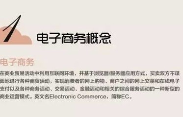 电子商务专业术语有哪些