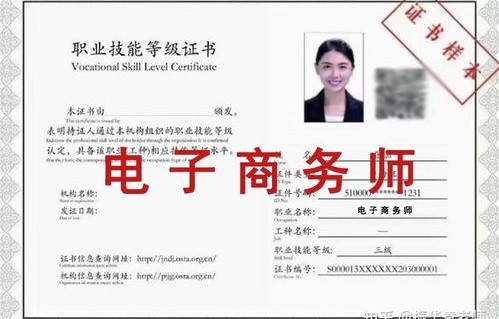 电子商务专业的中级职称